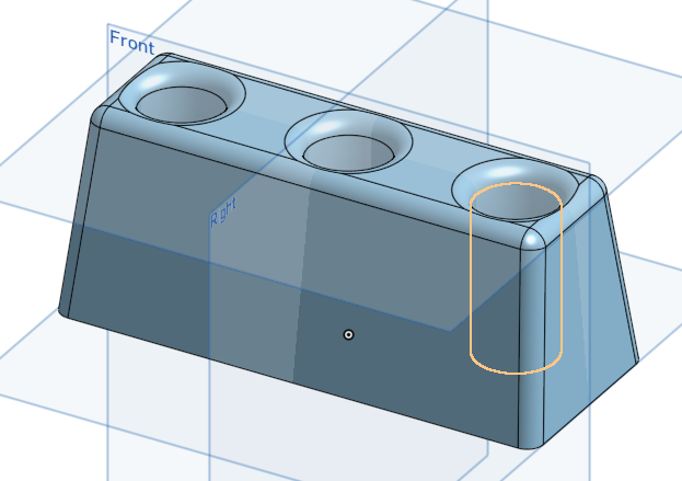 CAD software showing Brayer Holder Design
